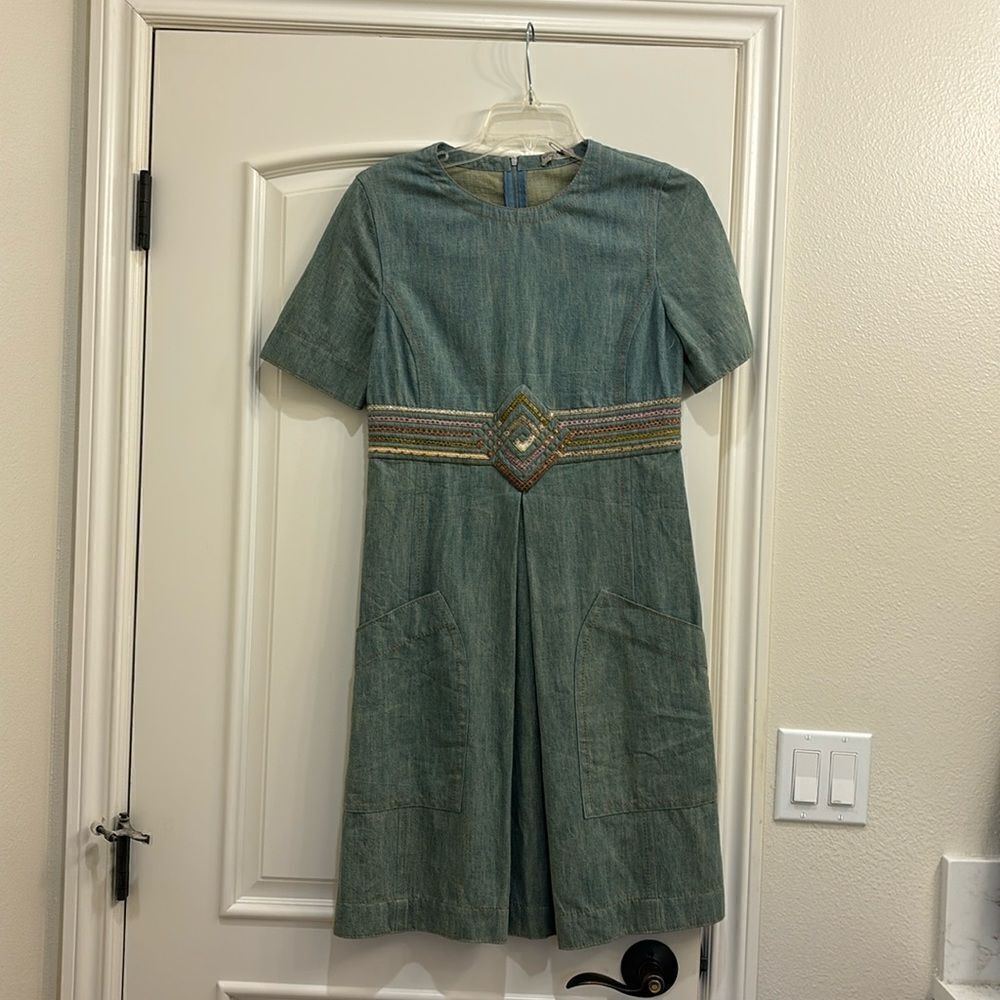 NWT Bottega Veneta Dneim Dress with Python effect details